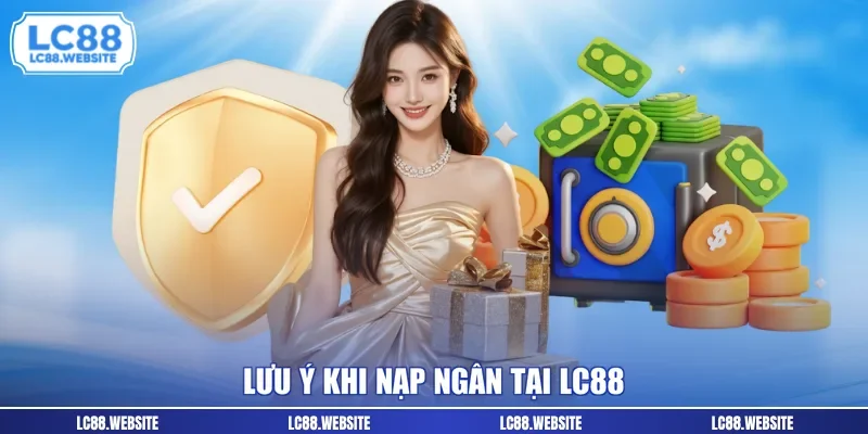 Lưu ý khi nạp ngân tại LC88 